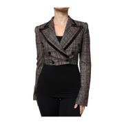 Rutete Kort Blazer Modell Jkt3275