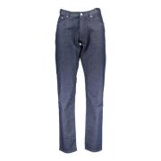 Slim Denim Jeans Blå Menn