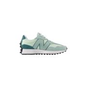 Nylon og Semsket Sneakers 327 Modell