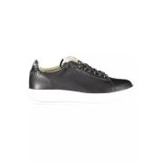 Svart Skinn Dames Sneaker