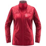 Haglöfs Summit Hybrid Jacket Women Hibiscus Red/Brick Red