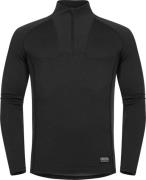 Urberg Men's Merino-Bamboo Base Layer Zip Top Black Beauty