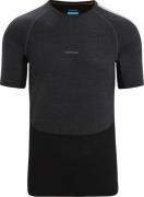 Icebreaker Men's 125 Zoneknit™ Short Sleeve Crewe Jet Heather/Black/Me...