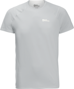 Jack Wolfskin Men's Prelight Chill Tee Cool Grey