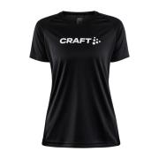 Craft Women's Core Unify Logo Tee Black