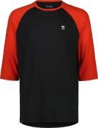 Men's Tarn Merino Shift Raglan 3/4 Retro Red / Black