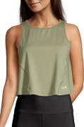 Casall Women's A-Line Short Tank Jade Green