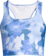 Casall Women's Blossom Square Neck Sports Top Blossom Blue