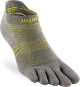 Injinji Men's Run Lightweight No-Show Neon Silver