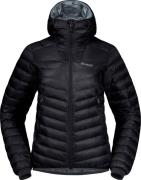 Bergans Women's Senja Down Light Jacket With Hood Dark Shadow Grey/Hus...