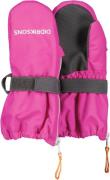 Didriksons Kids' Biggles Zip Mittens 7 Plastic Pink