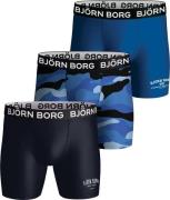 Björn Borg Men's Performance Boxer 3-pack Multipack 3