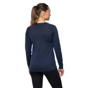 Bergans Women's Lysebu Wool Henley Navy Blue