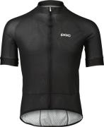 POC Men's Essential Road Logo Jersey Uranium Black/Hydrogen White