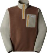 The North Face Men's Yumiori 1/4 Zip Smokey Brown/Clay Grey/Summit Gol...