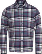 Knowledge Cotton Apparel Men's Big Checked Heavy Flannel Overshirt Chi...