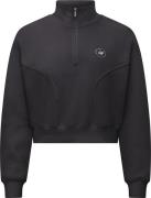 Röhnisch Women's Soft Sweat Half Zip Obsidian Black