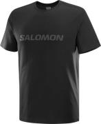 Salomon Men's Big Logo Tee Deep Black