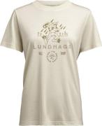 Lundhags Women's Järpen Printed T-Shirt Chalk White