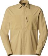The North Face Men's Lightrange Long Sleeve Shirt Khaki Stone