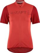Craft Women's Core Endur Logo Jersey Astro/Rhubarb