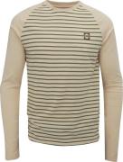 Moon Climbing Striped Ls Pale Sand/herb