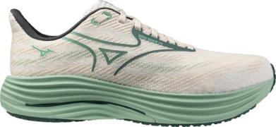 Mizuno Men's Wave Rider 29 Snow White/Bistro Green/Creme De Menthe
