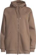 Casall Women's Easy Oversized Zip Hoodie Khaki