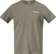 Bergans Men's Nordmarka Organic Cotton Print Tee Green Mud
