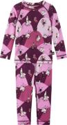 Reima Kids' Thermal Set Moomin Trivsam Rose Pink