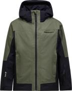 Peak Performance Junior Rider Tech Insulated Jacket Pine Needle/black/