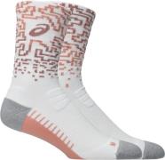 Asics Performance Run Sock Crew Brilliant White/Morganite/Pearl Pink
