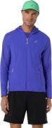 Asics Men's Road Packable Jacket Cobalt Burst/Illuminate Green