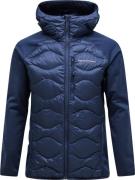 Peak Performance Men's Helium Down Hybrid Hood Blue Shadow