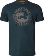 Härkila Men's Härkila Moose T-Shirt Dark Navy