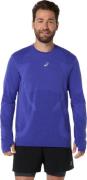 Asics Men's Road Seamless Long Sleeve Top Cobalt Burst/Eggplant