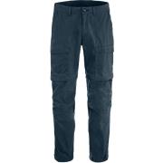 Fjällräven Men's Abisko Hybrid Trail Trousers Zip-Off Navy