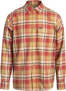 Lundhags Men's Järpen Plaid Flannel Shirt Rosewood