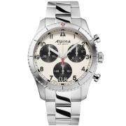 Alpina Pilot Quartz Chronograph Big Date AL372WB4S26B