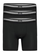 Boxer Trunk 3-P Boksershorts Black Jockey