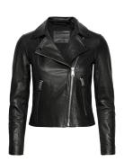 Dalby Biker Skinnjakke Skinnjakke Black AllSaints