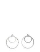 Zooey Recycled 2-In-1 Earrings Accessories Jewellery Earrings Hoops Si...