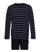 Pyjama Long Pyjamas Navy Schiesser