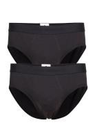 Jbs Of Dk Briefs 2-Pack Underbukser Y-frontunderbukser Black JBS Of De...