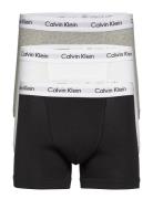 Trunk 3Pk Boksershorts Multi/patterned Calvin Klein