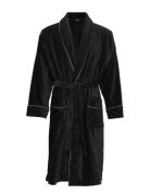 Jbs Bathrobe. Morgenkåpe Badekåpe Black JBS