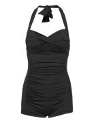 Seafolly Collective Boyleg Piece Badedrakt Badetøy Black Seafolly