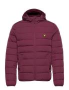 Lightweight Puffer Jacket Fôret Jakke Red Lyle & Scott