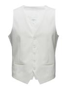 Mens Waistcoat For Suit Dressvest White Lindbergh