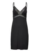 Jazz Slipdress Nattkjole Black Femilet